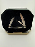 Buck Knives 303 Cadet 3-Blade Stockman Pocket Knife — "Fire Light" Edition, Mint in Original Tin, USA