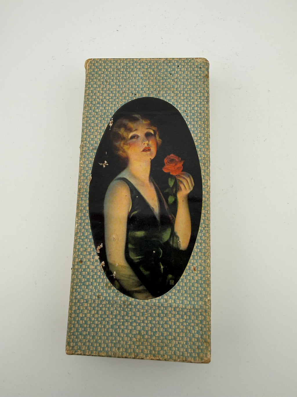 Vintage Du Barry's Chocolates Box - Art Deco Flapper Portrait - Toronto Canada