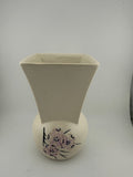 Vintage McCoy Pottery Vase - Springwood with Dogwood Floral Design - 7.5" Tall