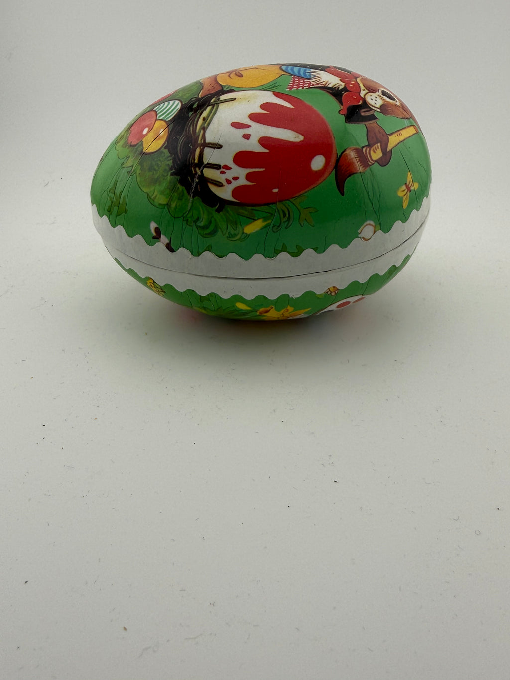 Vintage German Paper Mache Easter Egg-Echt Erzgebirge