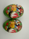 Vintage German Paper Mache Easter Egg-Echt Erzgebirge