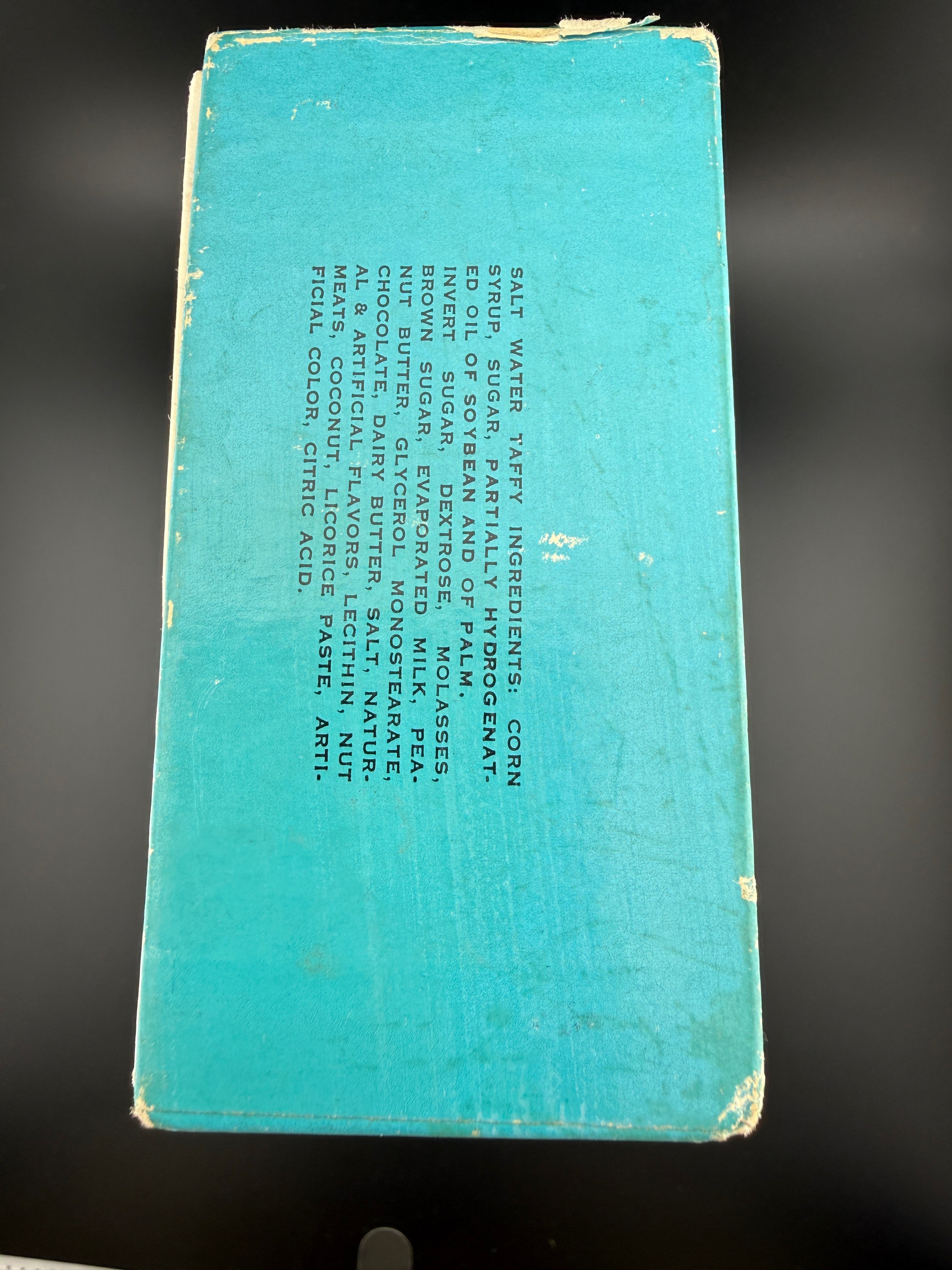Vintage Fralinger's Original Salt Water Taffy Box - Atlantic City Boardwalk Since 1885