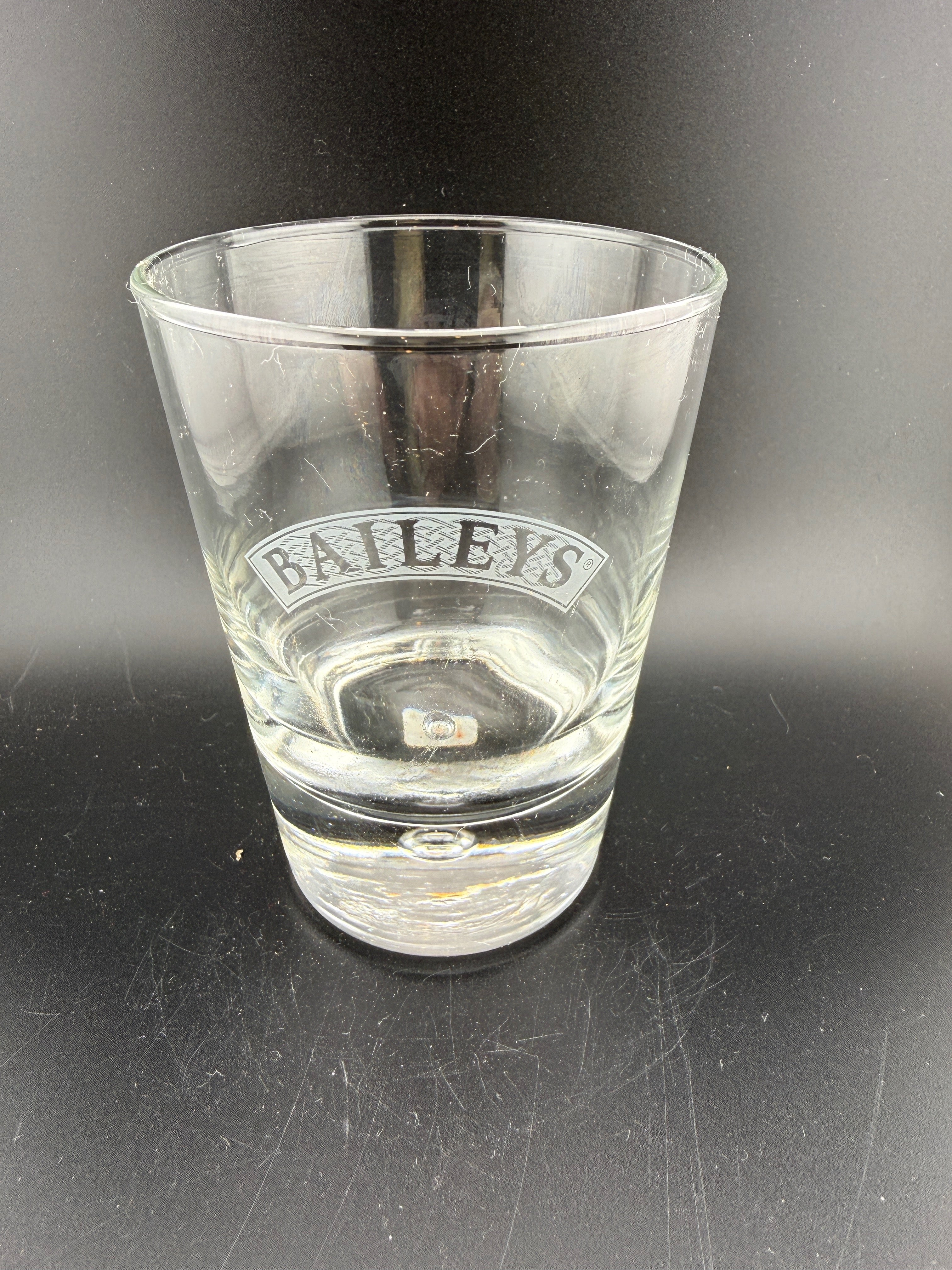 Baileys Irish Cream Promotional Rocks Glass — 4" — Etched Logo Tumbler