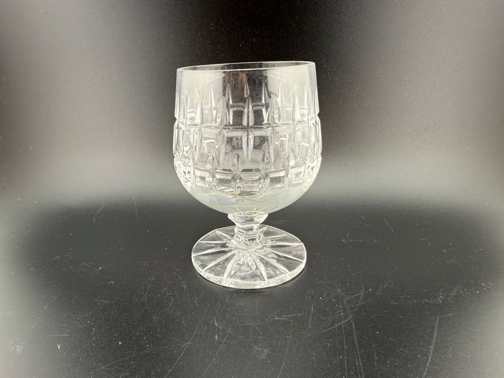 Set of 5 Cut Crystal Brandy Snifters — 3.5" x 2.25"
