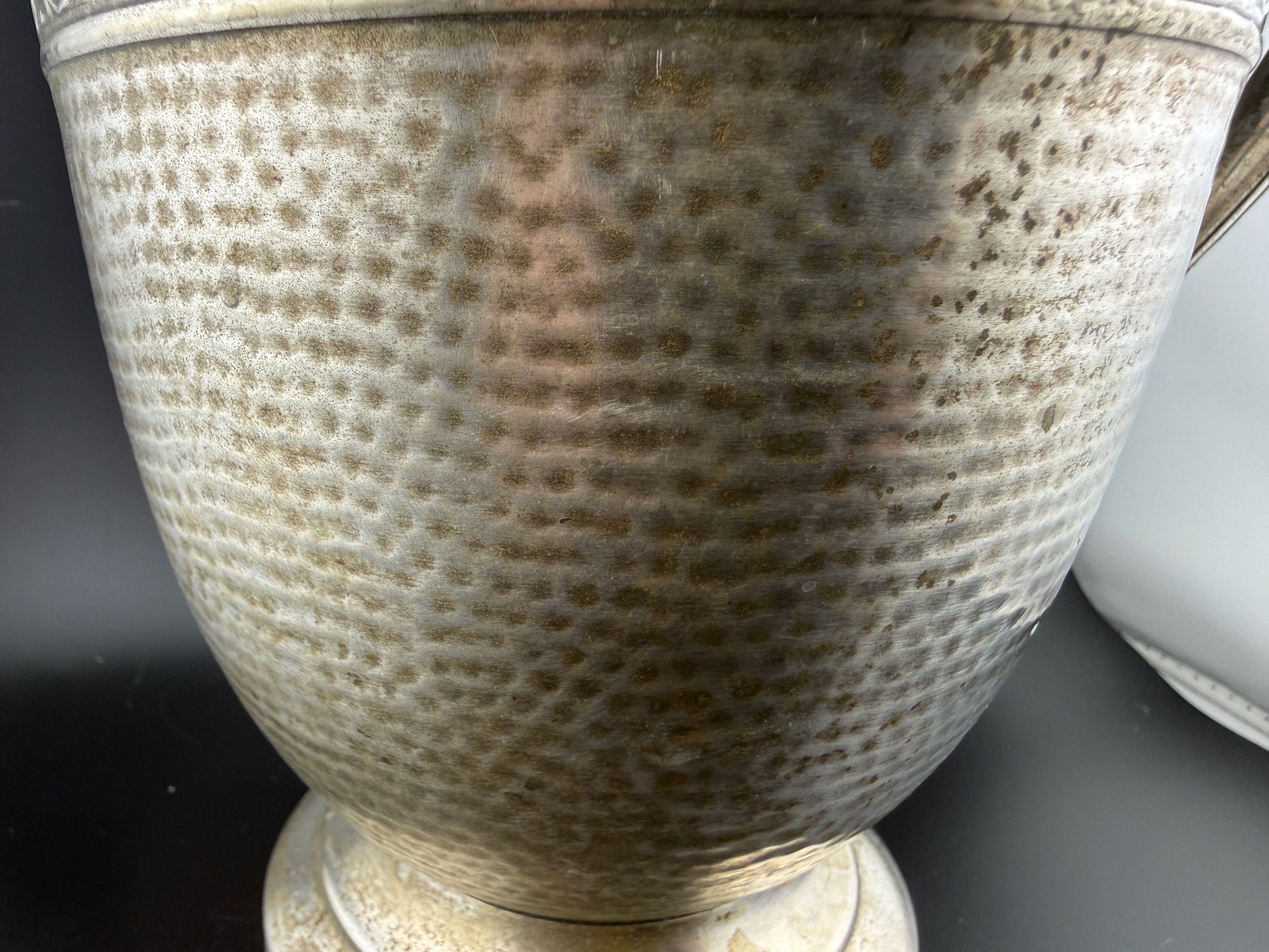 Antique Silver Plate Water Pitcher – Silver Craft 64oz, 9" Tall