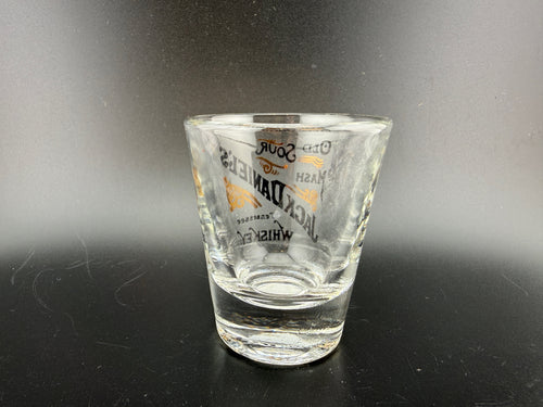 100 Pipers Scotch Whisky Promotional Rocks Glass — 2.5" — Bagpiper Scene Tumbler