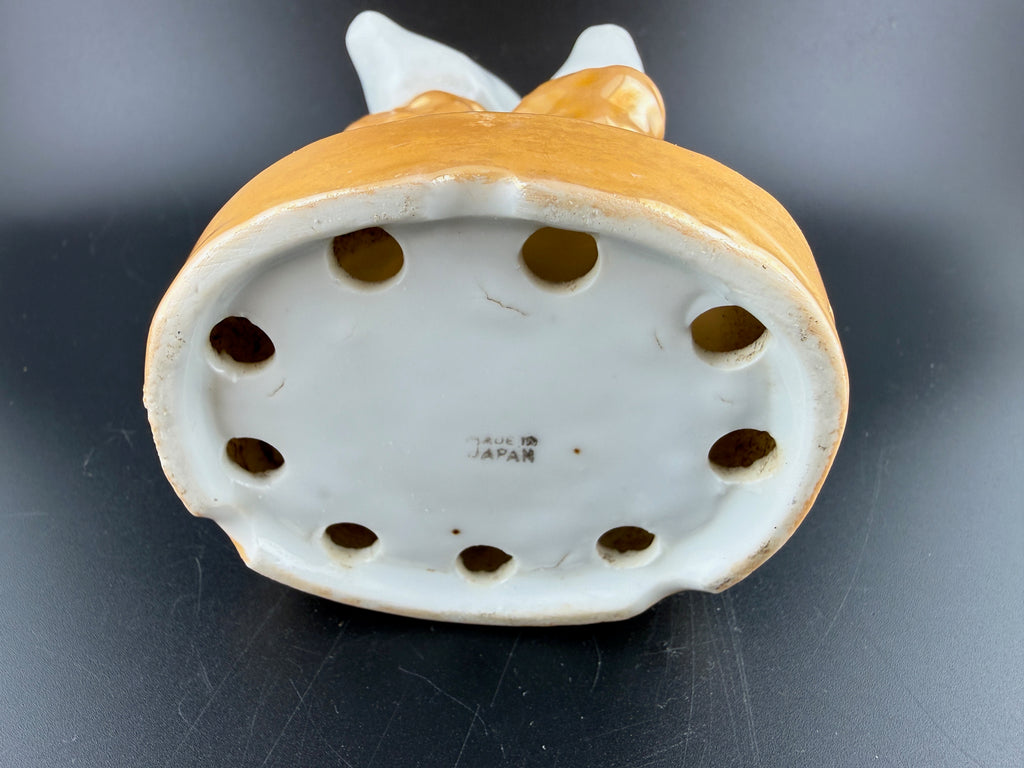 Vintage Duck Duo Flower Frog – Made in Japan