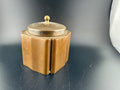 Antique Jos. Heinrichs Pure Copper Tea Caddy – Quatrefoil Tobacco Jar with Lid