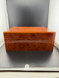Burl Wood Humidor with Hygrometer