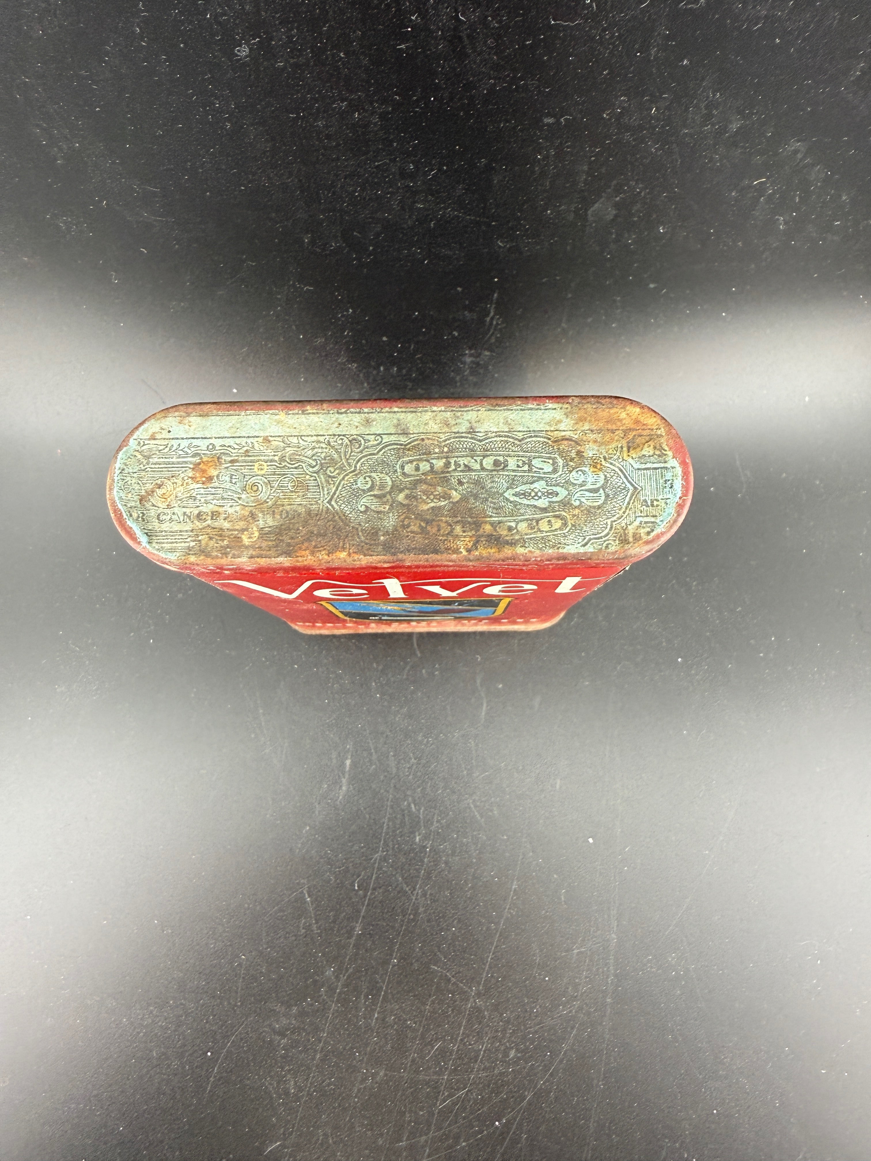 Velvet Pipe & Cigarette Tobacco Pocket Tin — Liggett & Myers