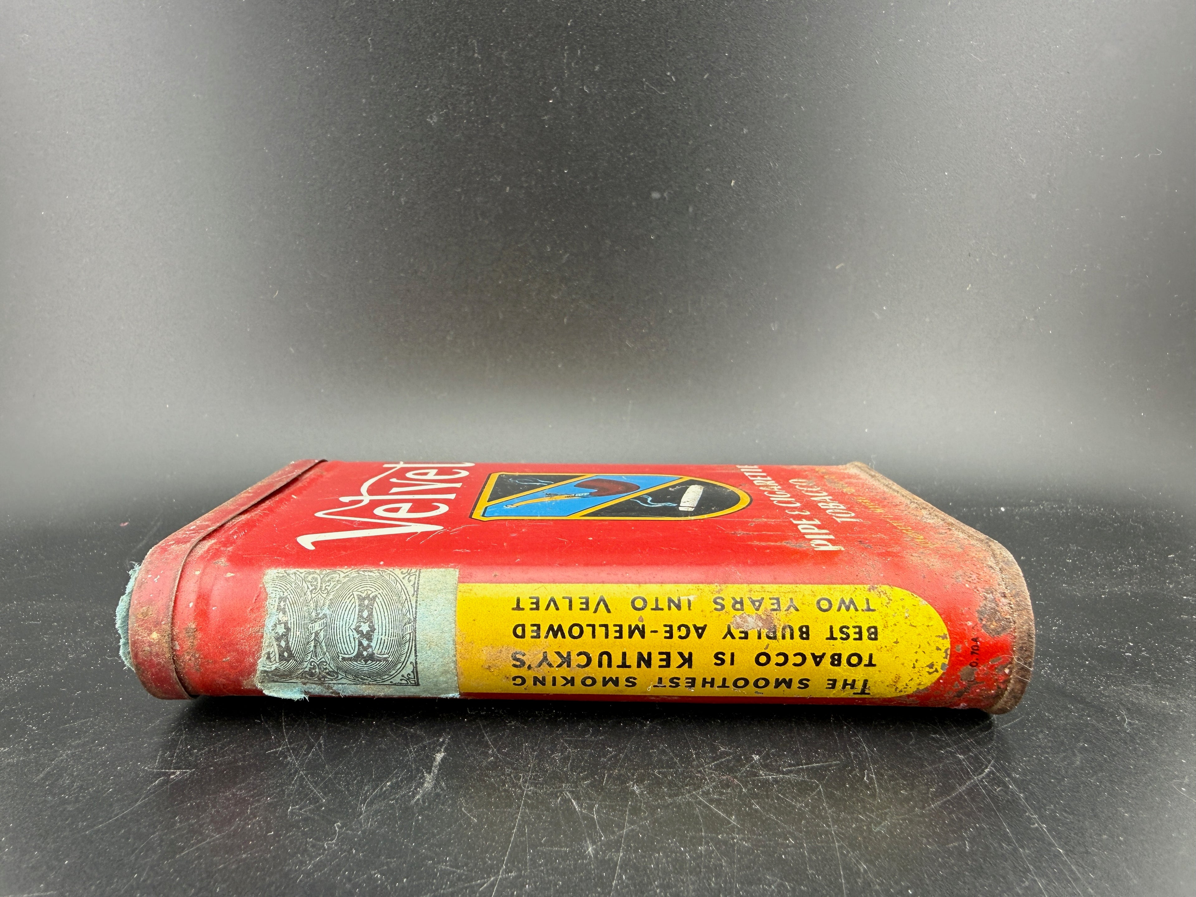 Velvet Pipe & Cigarette Tobacco Pocket Tin — Liggett & Myers