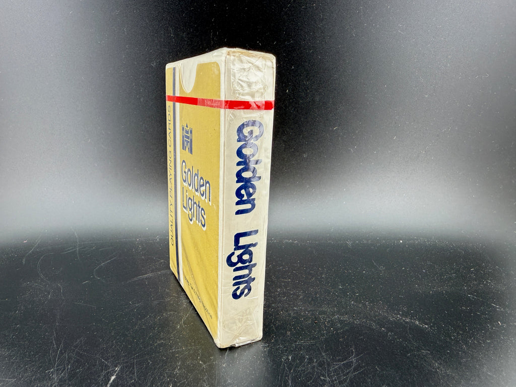 Golden Lights Cigarette Brand Playing Cards — Lorillard, Sealed in Plastic