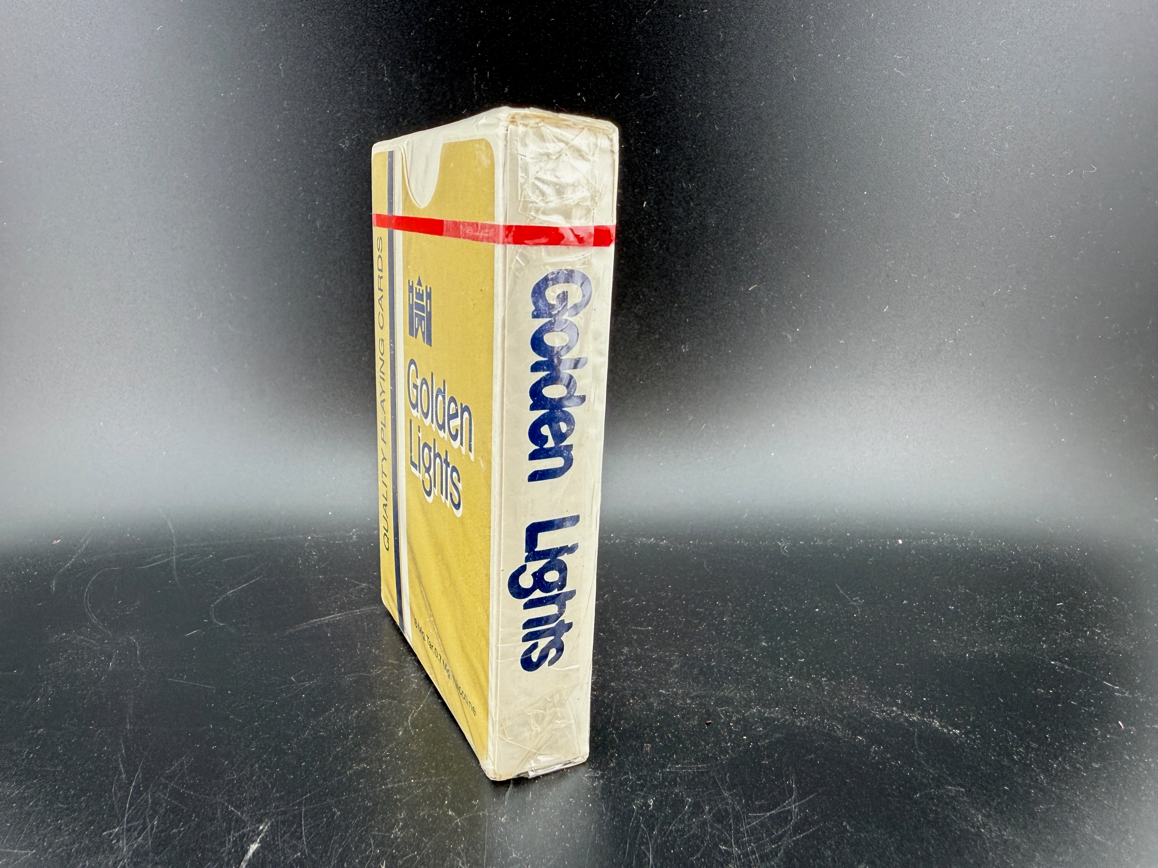 Golden Lights Cigarette Brand Playing Cards — Lorillard, Sealed in Plastic