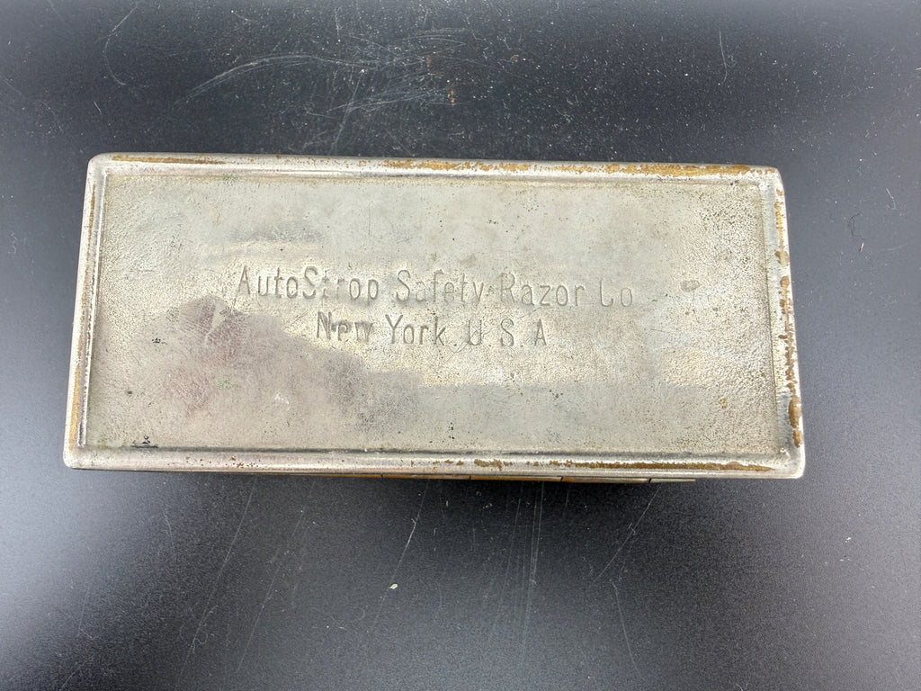 AutoStrop Safety Razor Co. Nickel-Plated Case — New York, USA